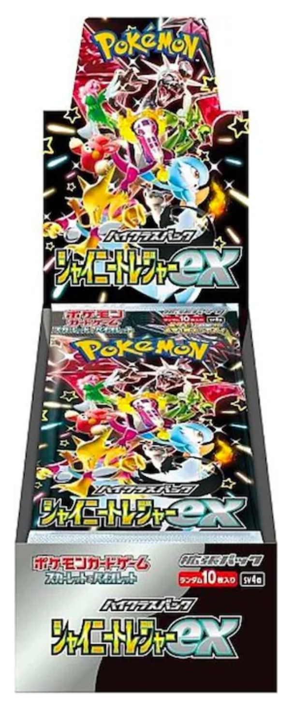 Pokemon Shiny Treasure ex sv4a Booster Box (JP) - Pokecard Store