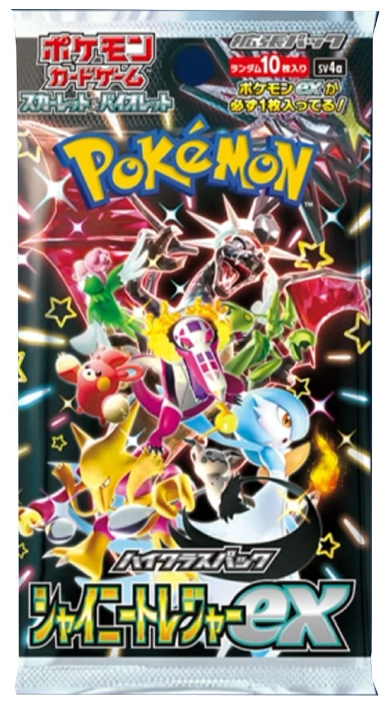 Pokemon Shiny Treasure ex sv4a Booster Box (JP) - Pokecard Store