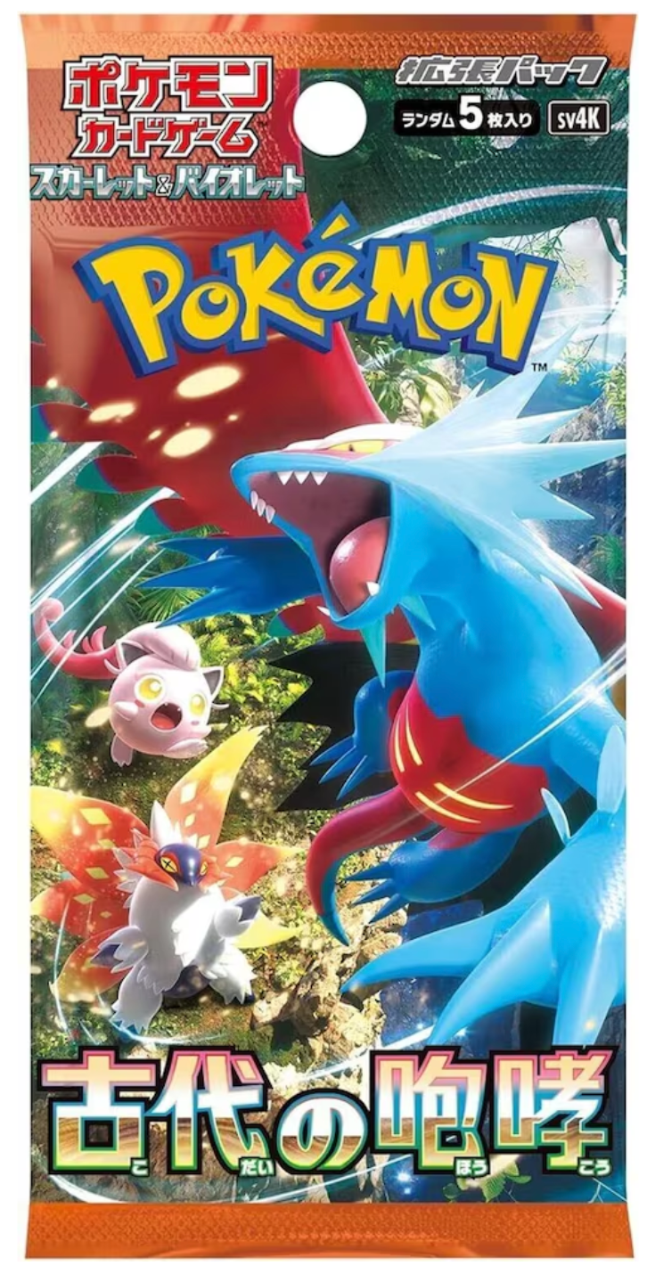 Pokemon Ancient Roar sv4K Booster Box (JP) - Pokecard Store