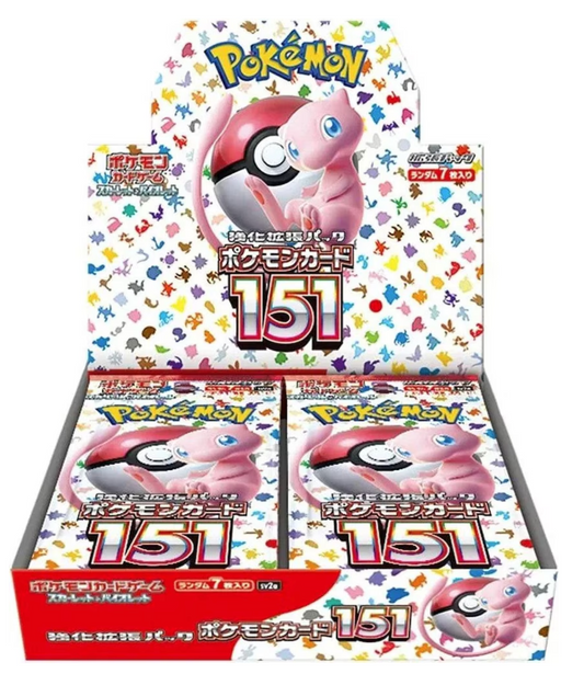 Pokemon 151 sv2a Booster Box (JP) - Pokecard Store