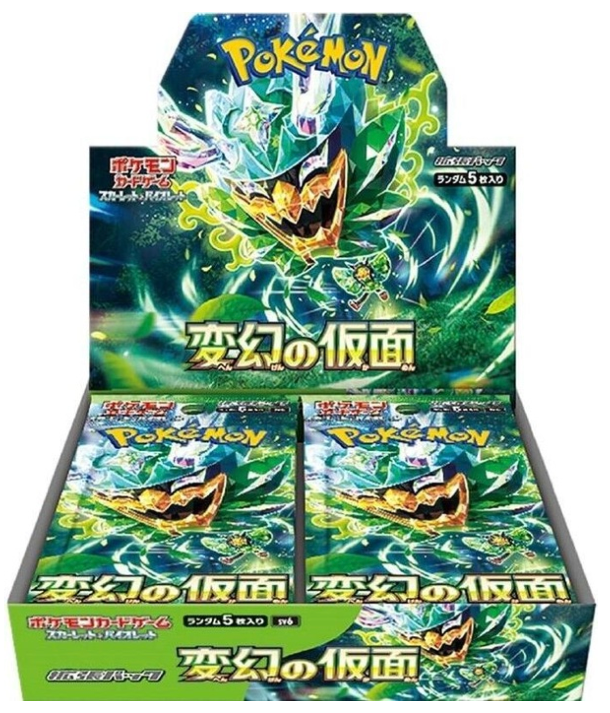 Pokemon Mask of Change sv6 Booster Box (JP) - Pokecard Store