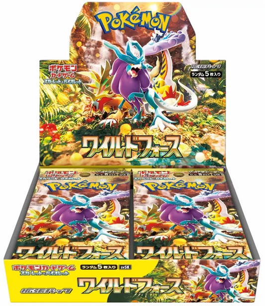 Pokemon Wild Force sv5K Booster Box (JP) - Pokecard Store
