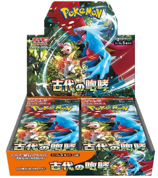 Pokemon Ancient Roar sv4K Booster Box (JP) - Pokecard Store